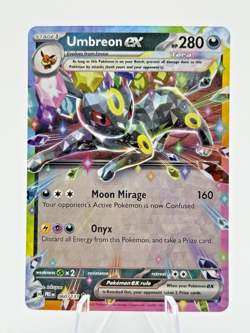 Pokemon TCG Umbreon ex 060/131 Holo Rare Prismatic Evolutions - Image 1