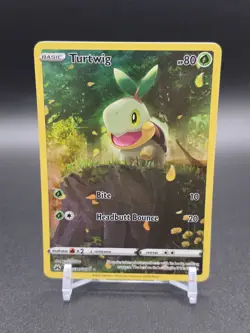 Turtwig GG31/GG70 Holo Crown Zenith Galarian Gallery Pokemon NM - Image 1
