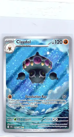 Claydol 092/086 Holo Illustration Rare Chaos Rising Pokemon Near Mint - Image 1