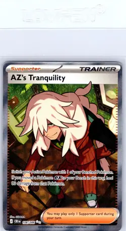 AZ's Tranquility 106/086 Ultra Rare Chaos Rising Pokemon Holo Near Mint - Image 1