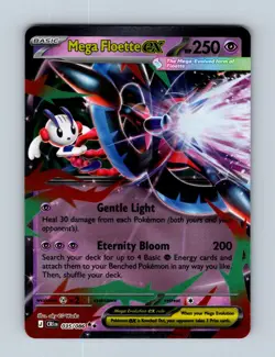 Mega Floette ex 035/086 Double Rare Chaos Rising Pokemon Holo Near Mint - Image 1