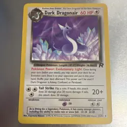 WoTC Pokemon Dark Dragonair 33/82 Team Rocket Uncommon 60HP Eng - Image 2