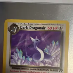 WoTC Pokemon Dark Dragonair 33/82 Team Rocket Uncommon 60HP Eng - Image 4