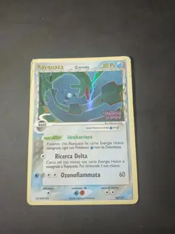 Carta pokemon Rayquaza Specie delta 16/110 Fantasmi di Holon stamped holo Poor - Image 1