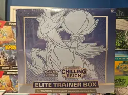 Pokemon Chilling Reign (ICE VARIANT) ETB Elite Trainer Box New Sealed - Image 1