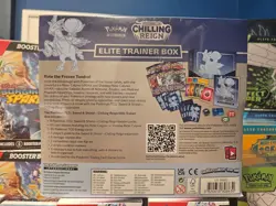Pokemon Chilling Reign (ICE VARIANT) ETB Elite Trainer Box New Sealed - Image 2