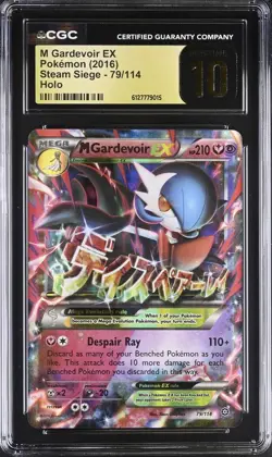 Pokemon M Gardevoir EX 79/114 Ultra Rare XY Steam Siege - CGC 10 PRISTINE - Image 1