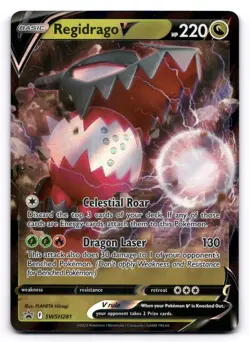 Regidrago V NM SWSH281 Sword & Shield Promo Pokemon Holo Promo - Image 1