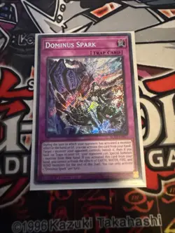 Yu-Gi-Oh! Dominus Spark Secret Rare BLZD-EN077 1st Ed NM - Image 1