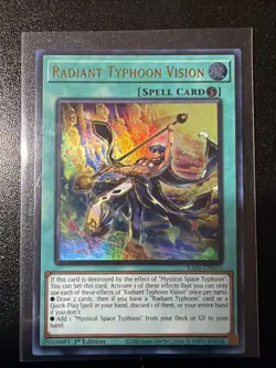 Radiant Typhoon Vision RA05-EN075 - Ultra rare - 1st Edition - YuGiOh! - NM - Image 1