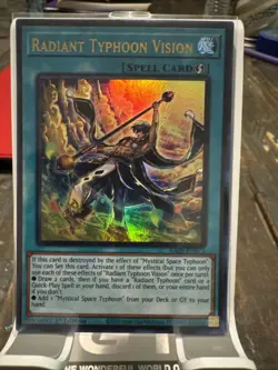 Radiant Typhoon Vision RA05-EN075 - Ultra rare - 1st Edition - YuGiOh! - NM - Image 1