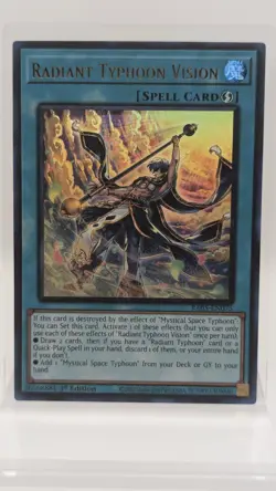 Radiant Typhoon Vision RA05-EN075 - Ultra rare - 1st Edition - YuGiOh! - NM - Image 1