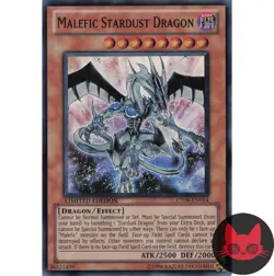 Yugioh Malefic Stardust Dragon CT08-EN014 Super Rare Limited Edition NM - Image 1