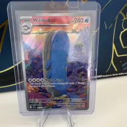Pokemon Wailord 162/159 SV09 Journey Together Illustration Rare Full Art Holo 2… - Image 1