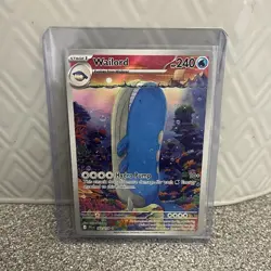 Pokemon Wailord SV09 Journey Together Illustration Rare Holo 162/159 HP 240 - Image 1
