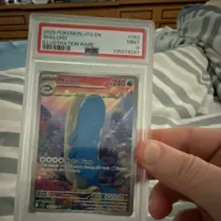 Pokemon Sv09 Journey Together Wailord Illustration Rare Holo 162/159 PSA 9 - Image 1