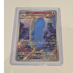 Pokemon Wailord Illustration Rare Full Art Holo Sv09 Journey Together 162/159 - Image 1