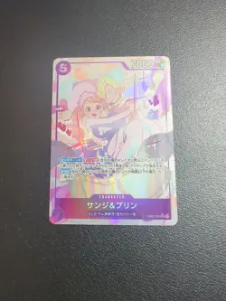 One Piece Card Sanji and Pudding SR EB02-035 PAR Parallel Anime 25th collect JP - Image 1