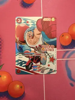 Round 1 FRANKY One Piece TCG Promo ST21-011 - ENGLISH - NM/MT - IN HAND - Image 1