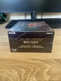 One Piece TCG OP-16 The Time of Battle English Booster Box | New Factory Sealed - Image 3
