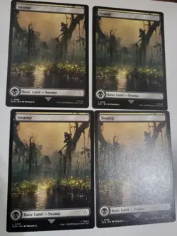 MTG ASSASSIN'S CREED SWAMP 4X 106 EX-MINT FREE SHIP!!! - Image 1