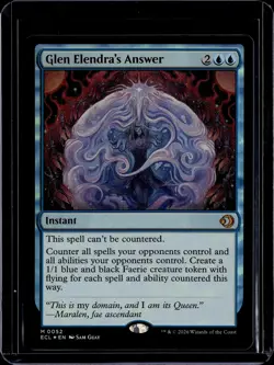Glen Elendra's Answer - 52 - Foil - ECL - NM - MTG Magic the Gathering - Image 1