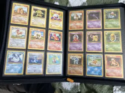 Pokemon TCG - Complete Base Set, Jungle, Fossil & Team Rocket WOTC Binder 4 Sets - Image 2