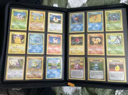 Pokemon TCG - Complete Base Set, Jungle, Fossil & Team Rocket WOTC Binder 4 Sets - Image 4