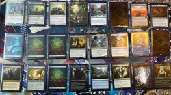 mtg commander deck, Aesi, Tyrant of Gyre Strait, Blue and Green Mana, Landfall - Image 1