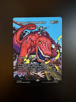 MTG Marvel Super Heroes Ravenous Tyrannosaurus Showcase 0093 Non-Foil - Image 1