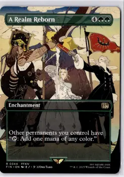 A Realm Reborn (Borderless) Final Fantasy Regular NM R 0344 - Image 1