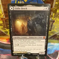 Eddie Brock/Venom Lethal Protector MTG Marvels Spider-Man 055 NM - Image 1