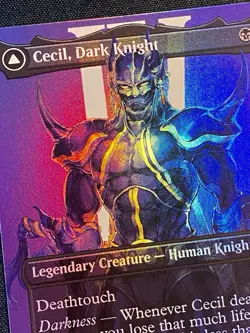 Cecil, Dark Knight Borderless Foil R 0380 Final Fantasy FIN MTG NM+ - Image 3