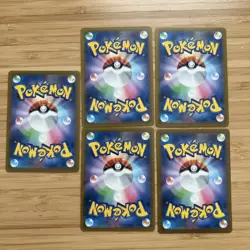 Set Of 5 McDonalds Japanese Promo Riolu Ralts Fuecoco Quaxley Sprigatito Pokemon - Image 2