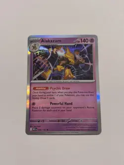 Alakazam 056/132 Rare Mega Evolution Pokemon Holo Near Mint - Image 1