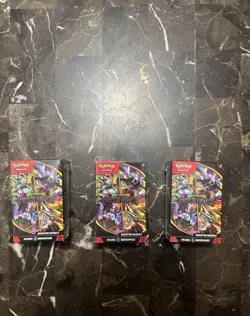 Pokemon TCG: Mega Evolution-Pitch Black Booster Bundle (6 Packs) - Image 1