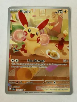 Pokemon TCG Plusle 193/182 Paradox Rift Holo - Image 1