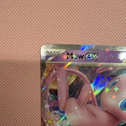 Pokemon TCG Mew EX 151/165 Scarlet & Violet Holo Double Rare - Image 2