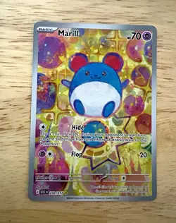 Pokemon TCG SV09 Ascended Heroes: Marill 232/217 Illustration Rare Holo EN - Image 1