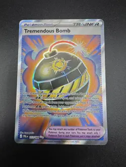 Tremendous Bomb 113/084 - Ultra Rare - Pitch Black - Pokemon TCG - Image 1