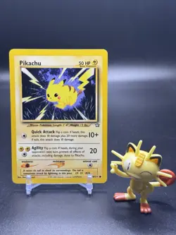 Pikachu 70/111 Pokemon Neo Genesis Regular - LP - Image 1