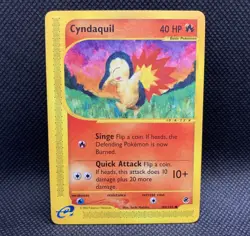 Cyndaquil 104/165 Expedition Base Set Pokemon Card - Image 1