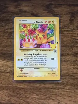 Pokemon Pikachu TCG Birthday Celebrations Classic Collection Holo Card 24/53 - Image 1
