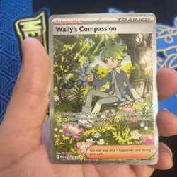 Pokemon TCG Wally's Compassion 186/132 Mega Evolution Special Illustration Rare - Image 1