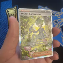Pokemon TCG Wally's Compassion 186/132 Mega Evolution Special Illustration Rare - Image 2