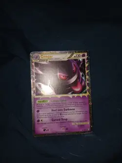 2010 Pokemon Triumphant Gengar Prime #94 Ultra Rare Holo - Image 1