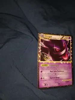 2010 Pokemon Triumphant Gengar Prime #94 Ultra Rare Holo - Image 2