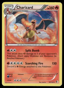 Pokemon Charizard Boundaries Crossed 20/149 Holo R MP - Image 1
