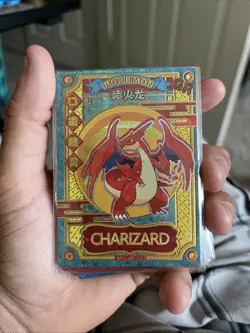 Pokemon-EIF Baby Non-TCG Chinese Holo Charizard GR-26 LP - Image 1