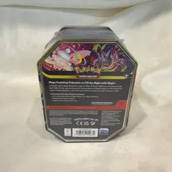 Pokemon Mega Evolution Mega Moonlit Tin English Featuring Mega Clefable EX Promo - Image 4